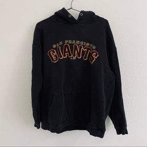 oversized black giants sweatshirt